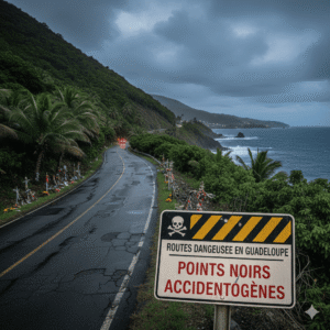 Routes dangereuses en Guadeloupe